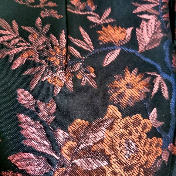 L.K.BENNETT Delysia FLORAL Jacquard MIDI Skirt w/ Pockets A-Line NWOT! Sz US 10 - Picture 8 of 8